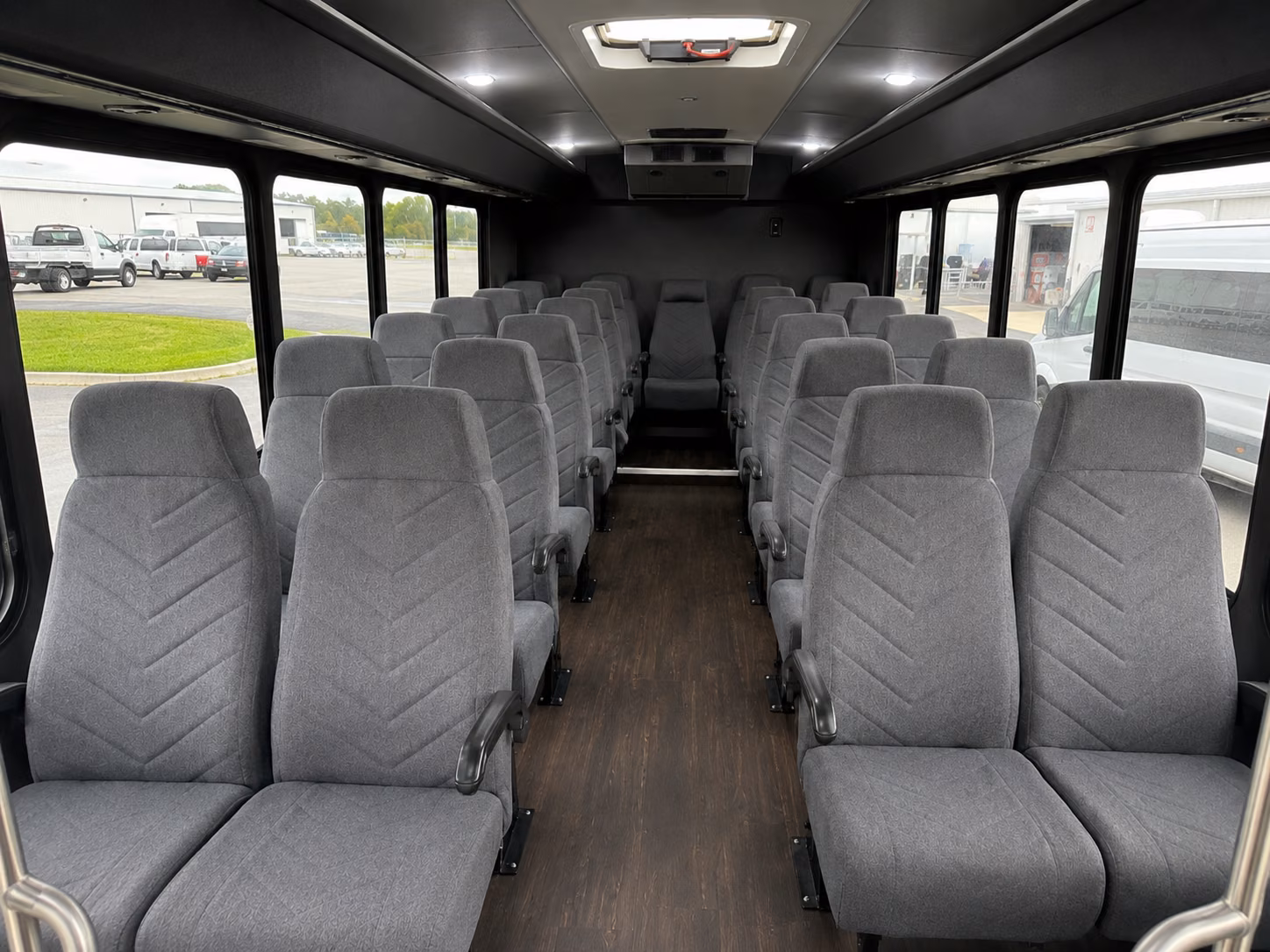 fayetteville 20 passenger minibus inside