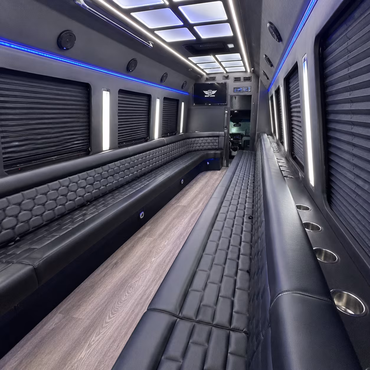 fayetteville concert party bus rental