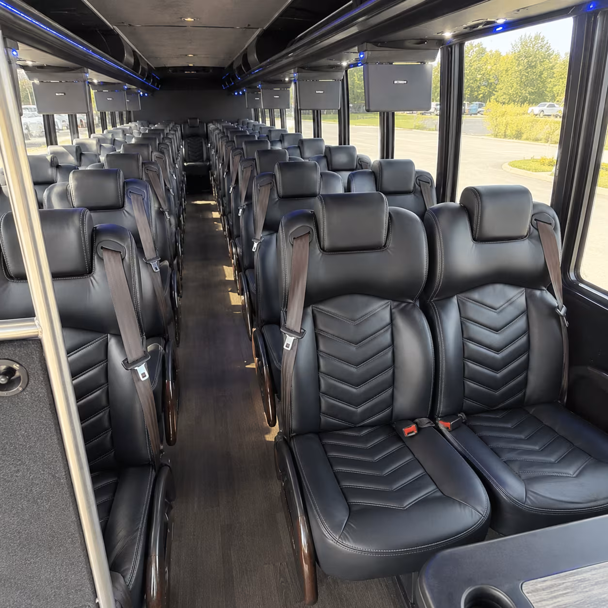 fayetteville field trip transportation onboard seating