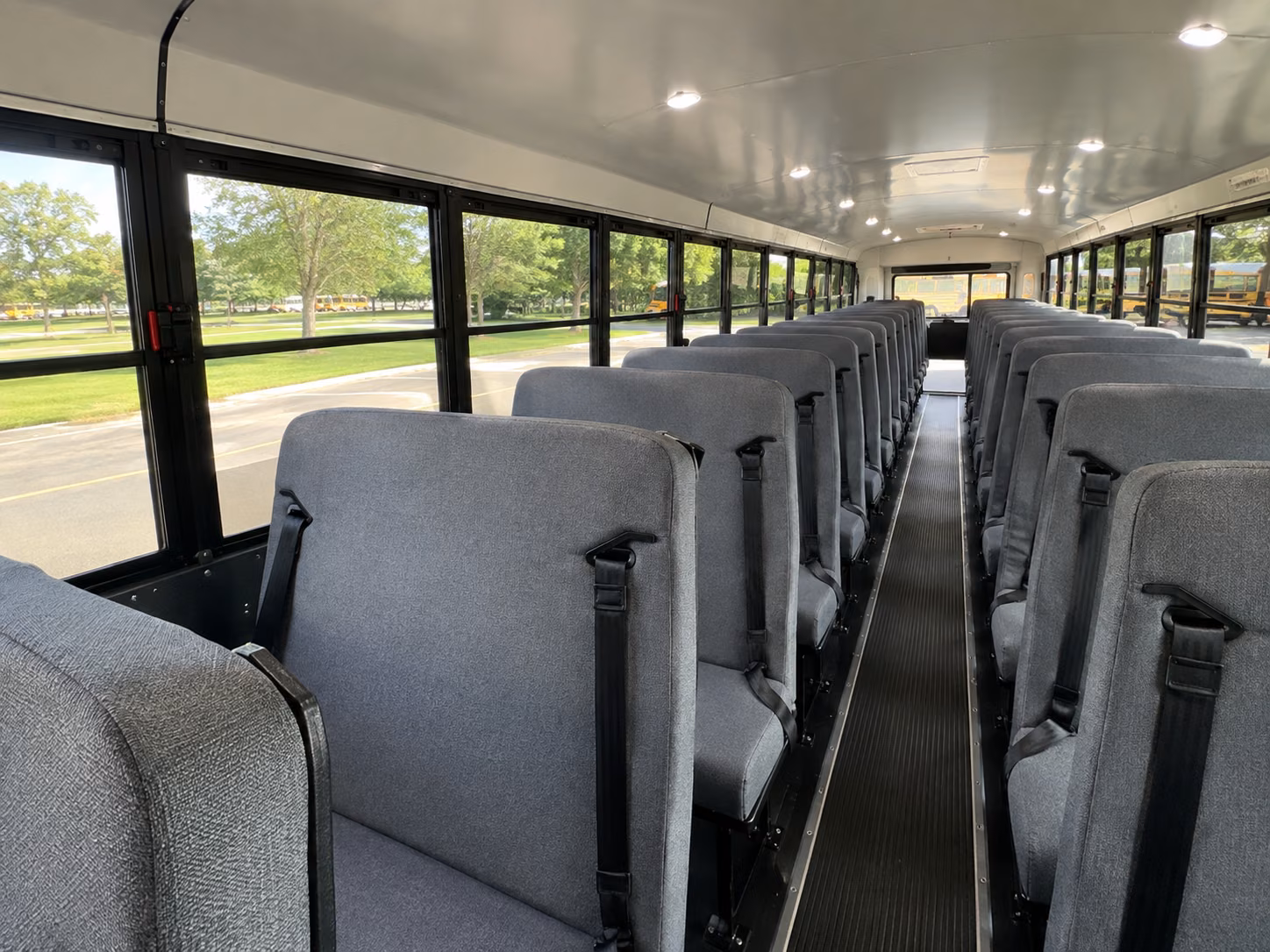 fayetteville school bus inside