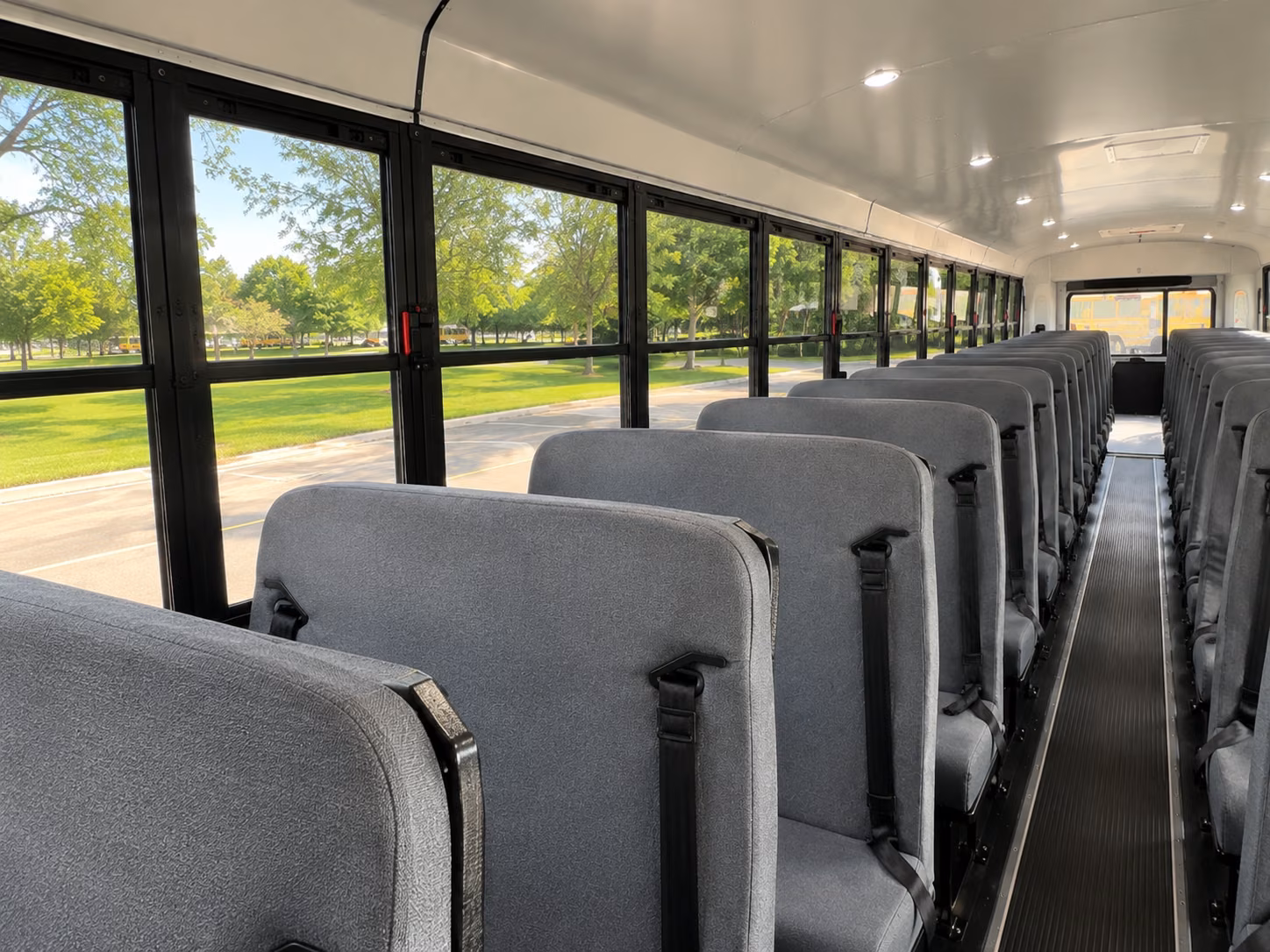 fayetteville school bus interior