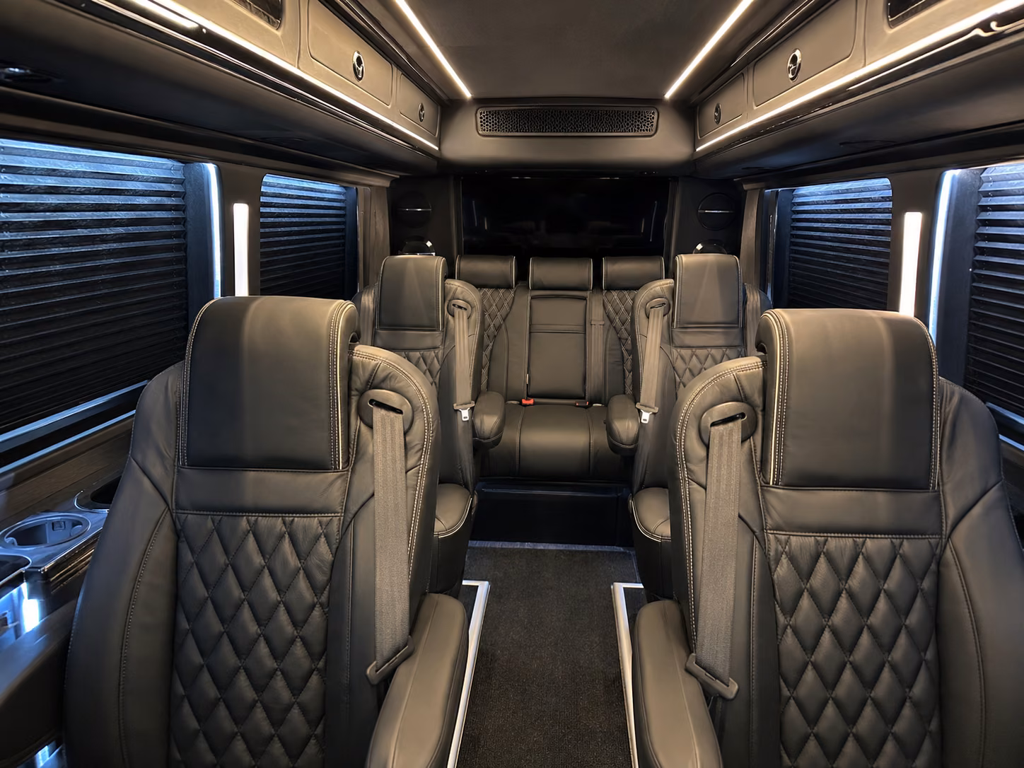 fayetteville sprinter van with driver interior