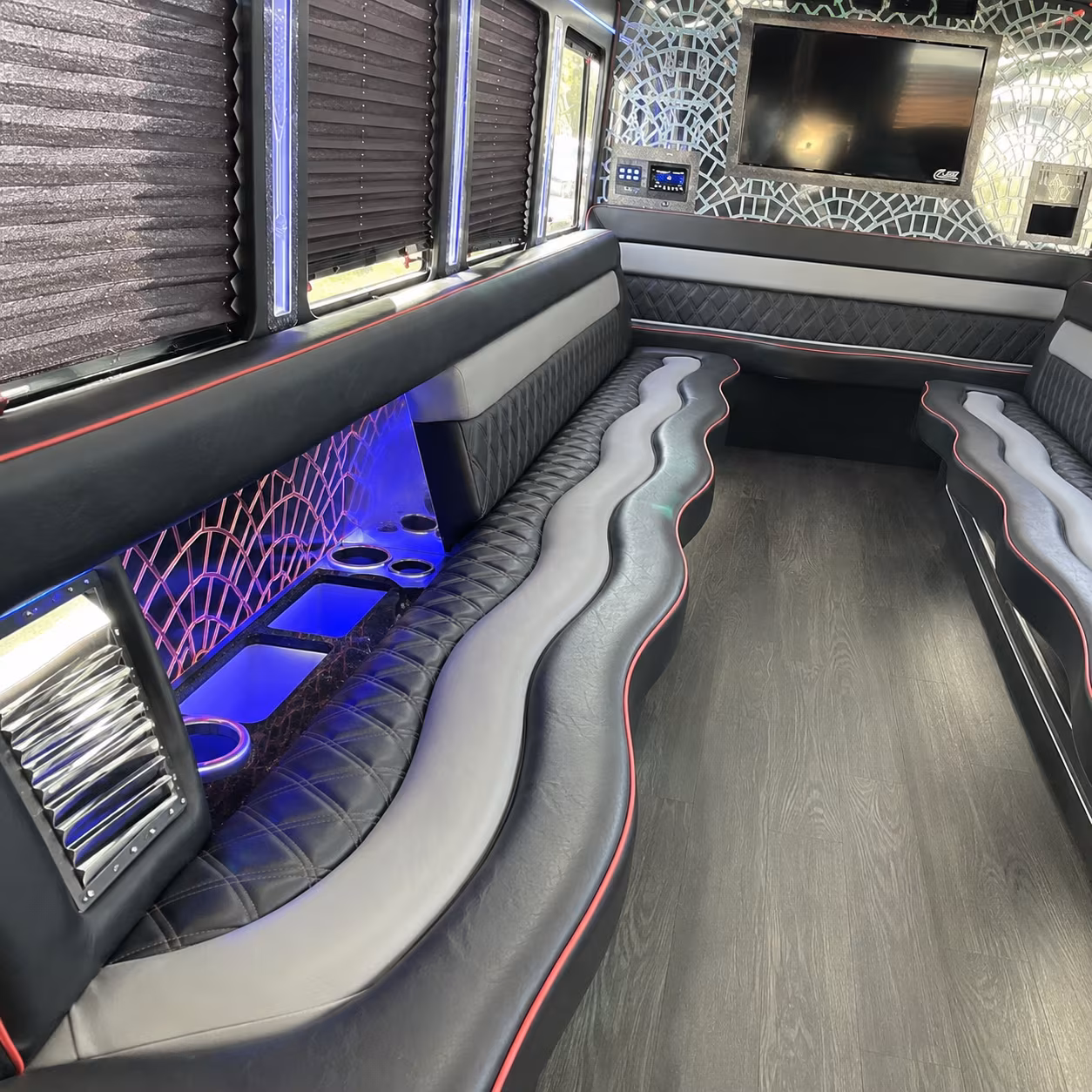 fayetteville wedding party bus rental