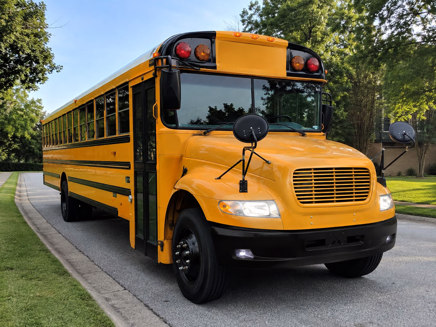 school bus rentals for fort liberty area field trips