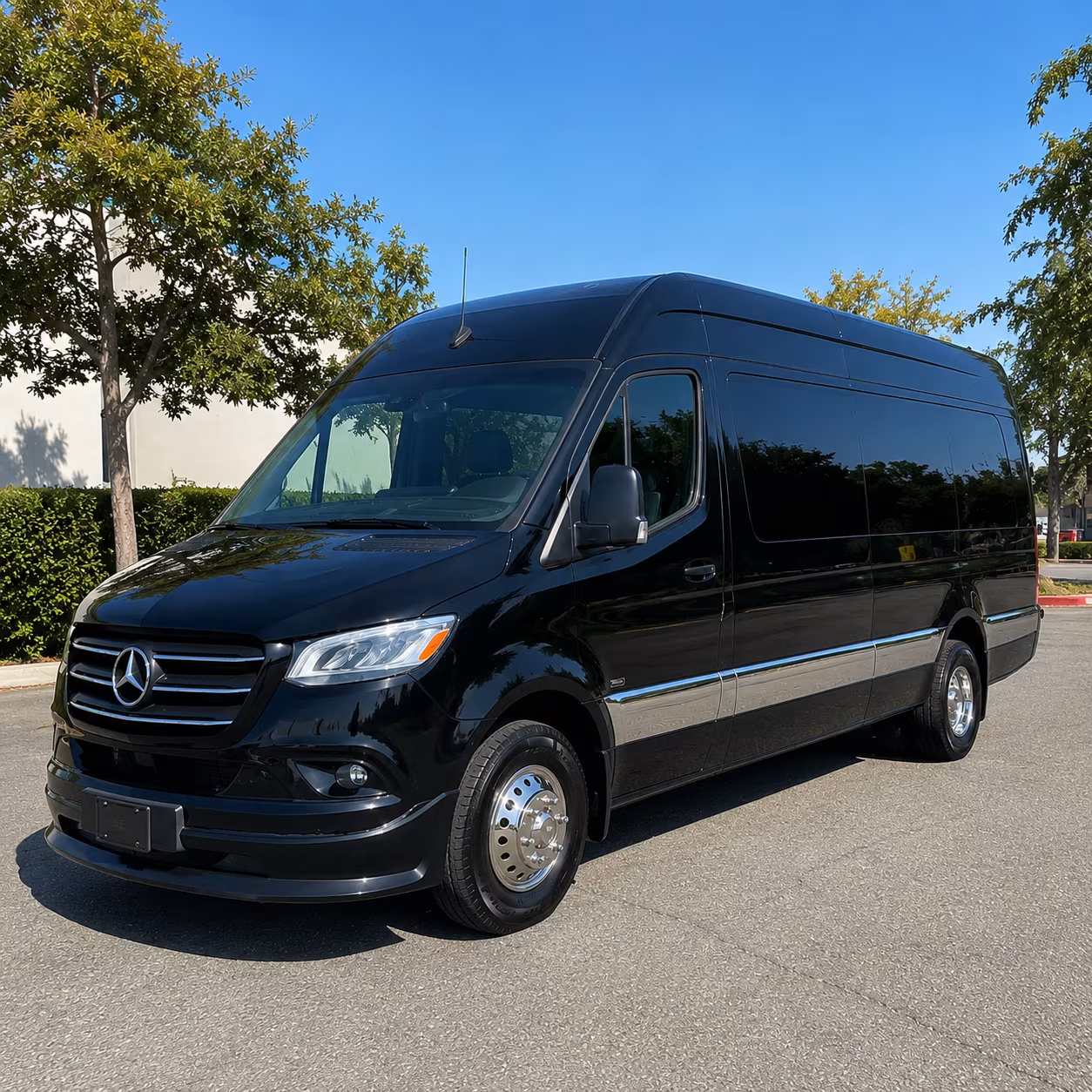 sprinter vans and party buses for brewery and winery crawls around fayetteville