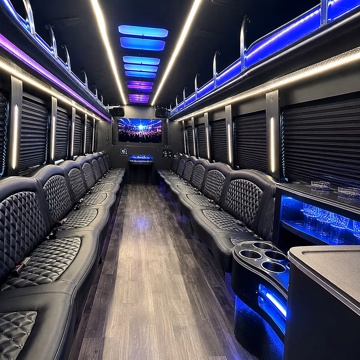 wine tour bus rentals for birthday groups and special occasions in fayetteville